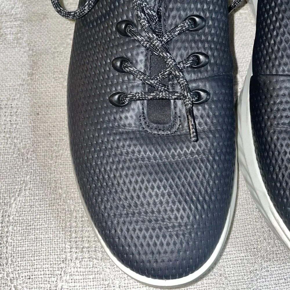 Ecco Men’s Athletic Sneakers Size 13.5 M Black Leather Atleisure Outdoors